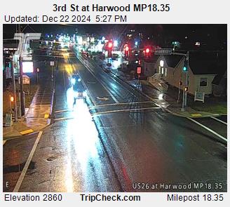 Traffic Cam 3rd St at Harwood MP18.35